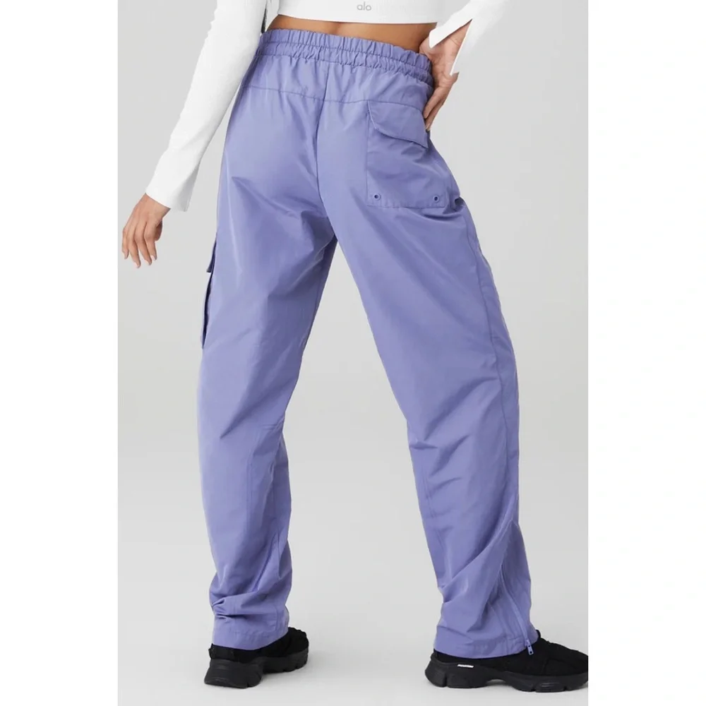 Alo Yoga International Wide Leg City Pant Infinity Blue S